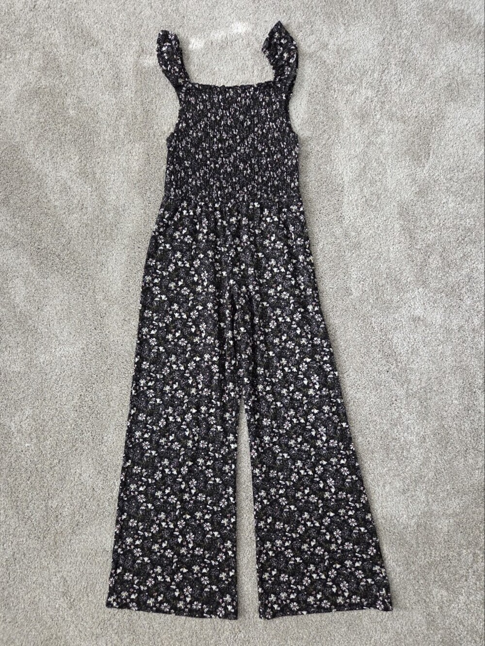 Willow & Root Smocked Floral Jumper